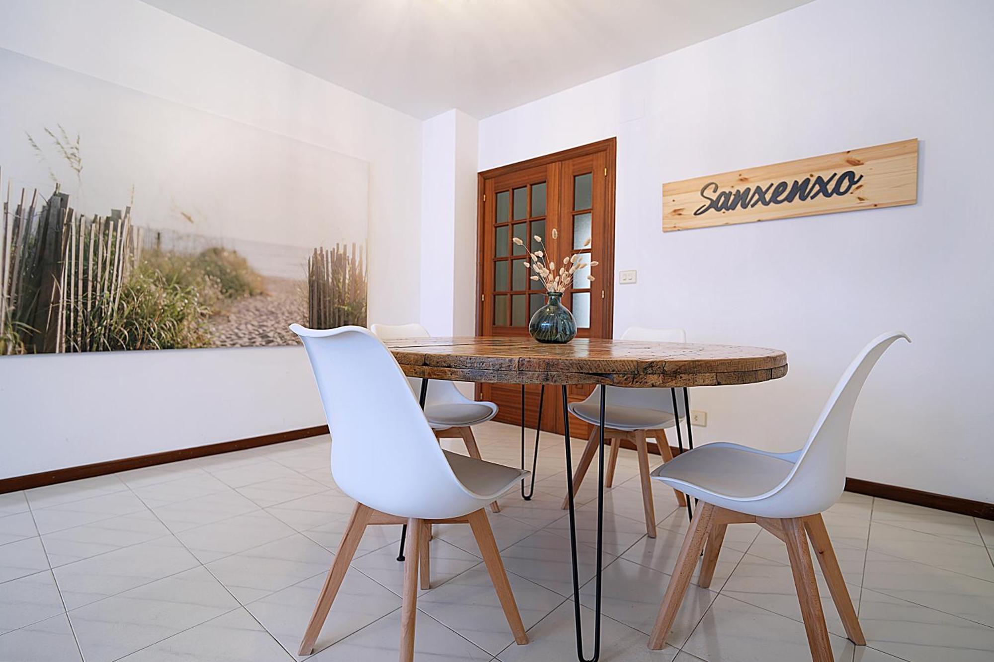 Apartamento De Playa En Sanxenxo Con Parking Ngoại thất bức ảnh